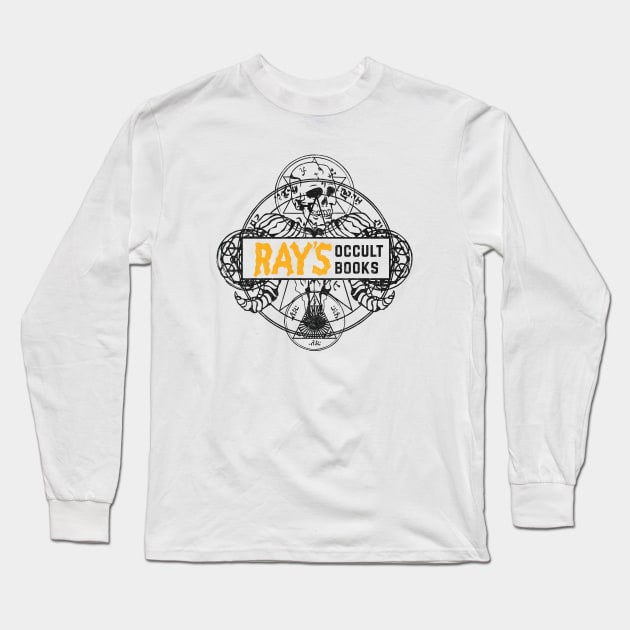 Ray's Occult Books - vintage logo Long Sleeve T-Shirt by BodinStreet